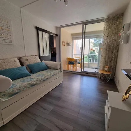 T2 A 300m De La Avec Parking, Loggia Vitree Et Animaux Acceptes - 4 Personnes - Fr-1-388-69 Argelès-sur-Mer