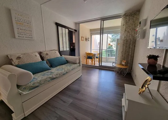 T2 A 300m De La Avec Parking, Loggia Vitree Et Animaux Acceptes - 4 Personnes - Fr-1-388-69 Argelès-sur-Mer